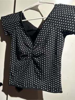 Pacsun John  Galt Heart Gina Cinched Top